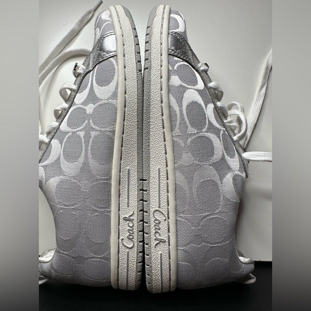 Coach Silver and White Patterned Sneakers
FINAL PRICE - Picture 10 of 11
